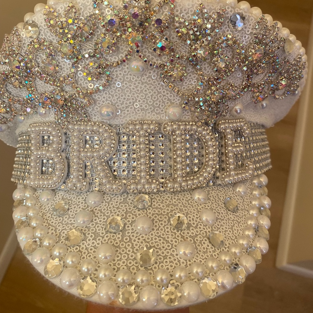 Disco Bride Hat